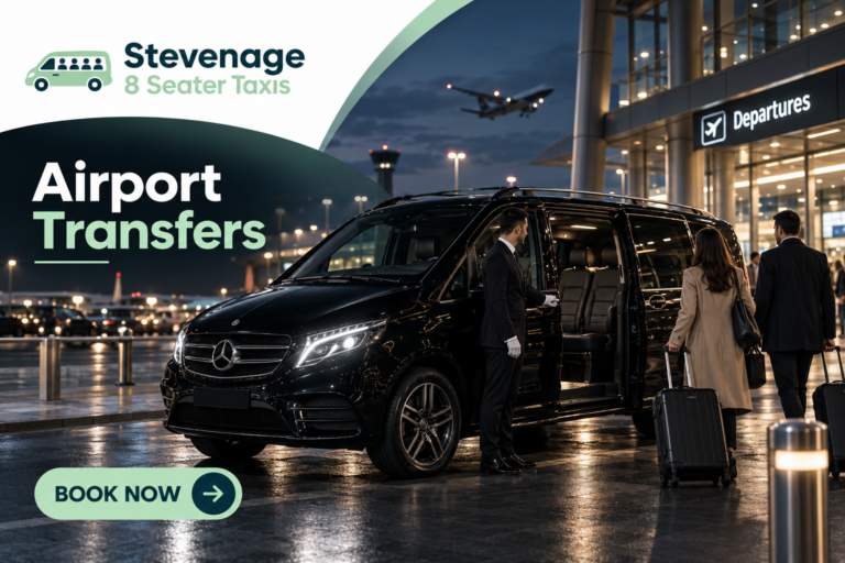 8-seater minibus airport transfer service