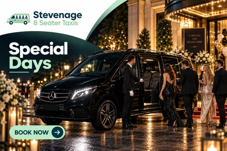 Minibus transport for special occasions and personal celebrations